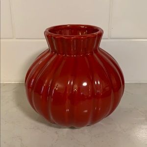 Red Vase